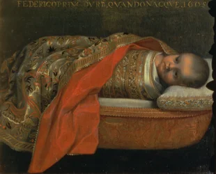 Porträt des neugeborenen Federigo di Urbino, 1605